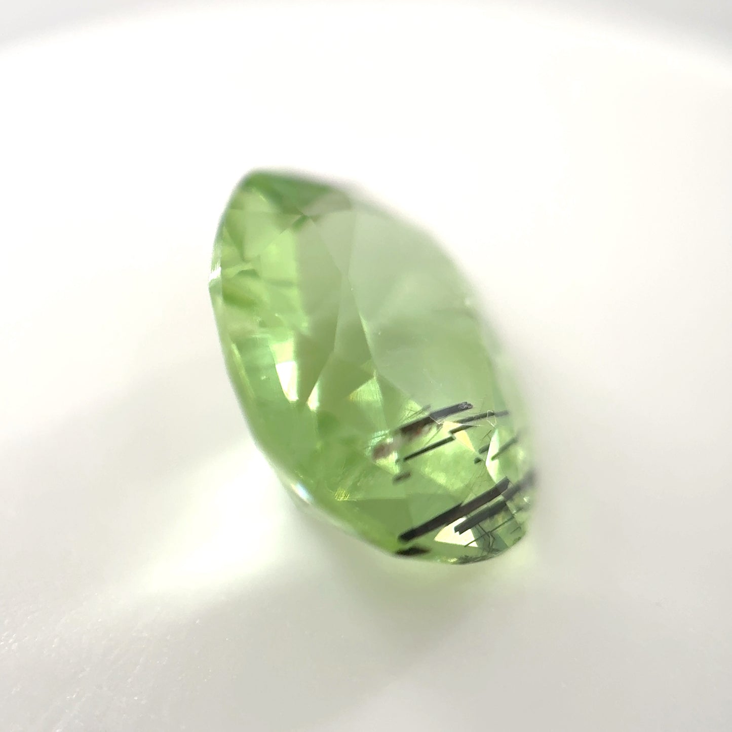 1449-RPD-65 | 5.4ct Rutilated Peridot | 10.3x13mm