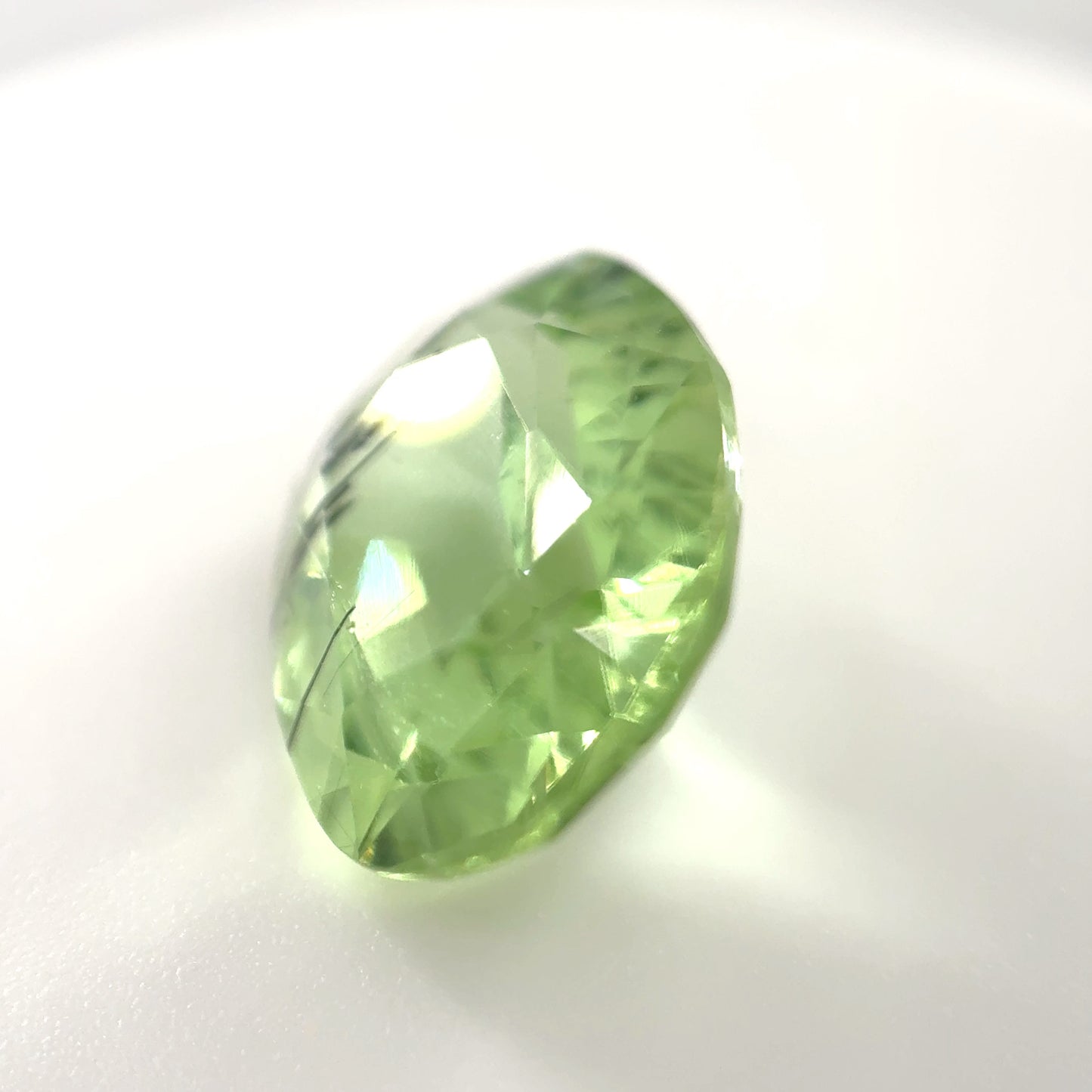 1449-RPD-65 | 5.4ct Rutilated Peridot | 10.3x13mm