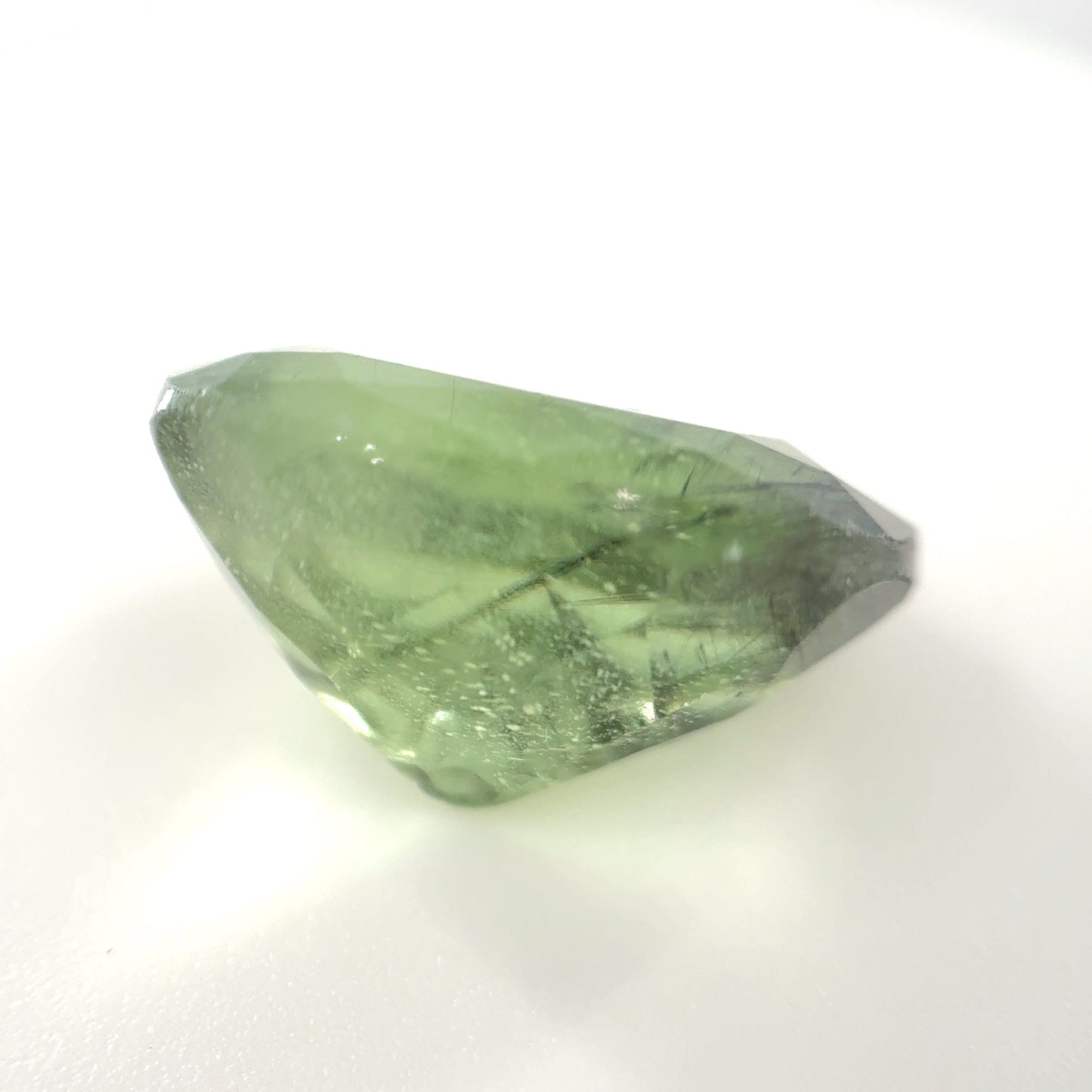 1450-RPD-87 | 7.26ct Rutilated Peridot | 10.5x13.5mm