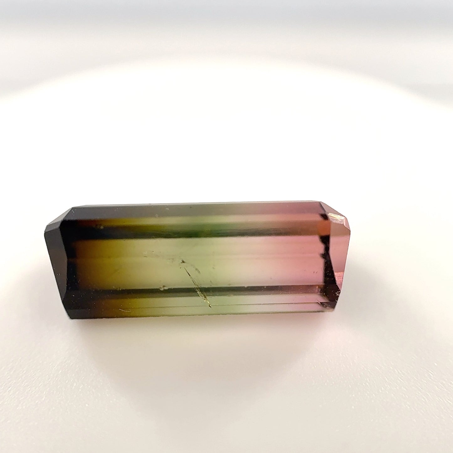 232-TMMC-297 | 6.89ct Multi-Color Tourm | 7.1x16mm | Untreated