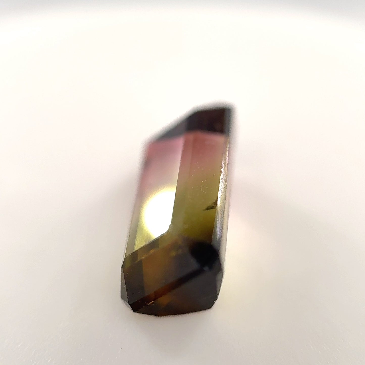 234-TMBC-163 | 3.78ct Bi-Color Tourm | 6.2x12.2mm | Untreated