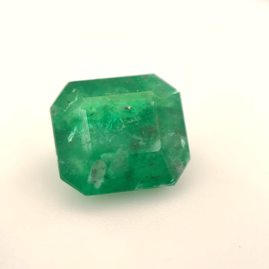 Earth Grown 1.9ct Emerald – Unheated Loose Gemstone 7.5x8.5mm