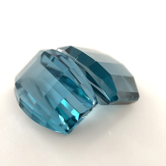 Earth Grown 5.8ct London Blue Topaz – Loose Gemstone 7.2x10mm