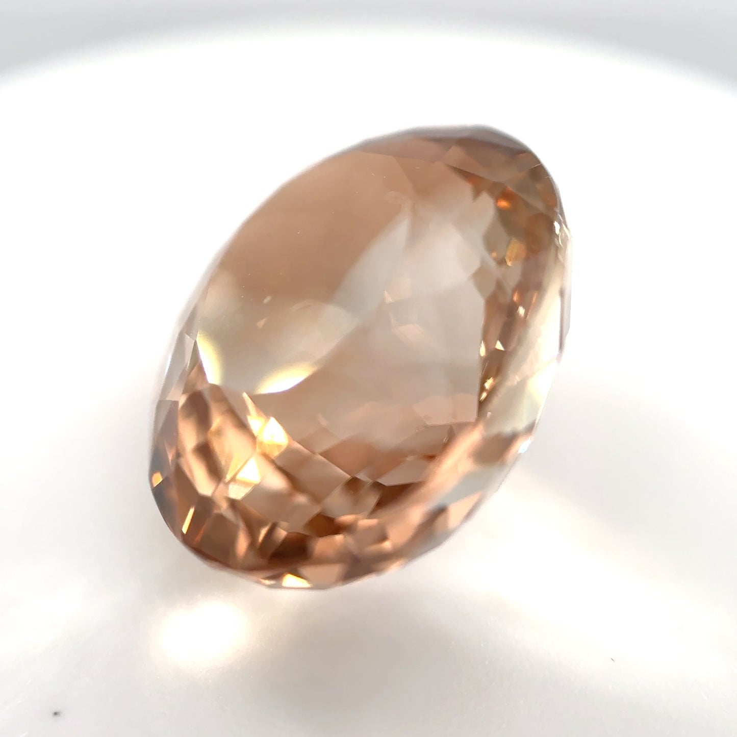 2005-TCH-99 | 13.7ct Champagne Topaz | 12.8x15.1mm