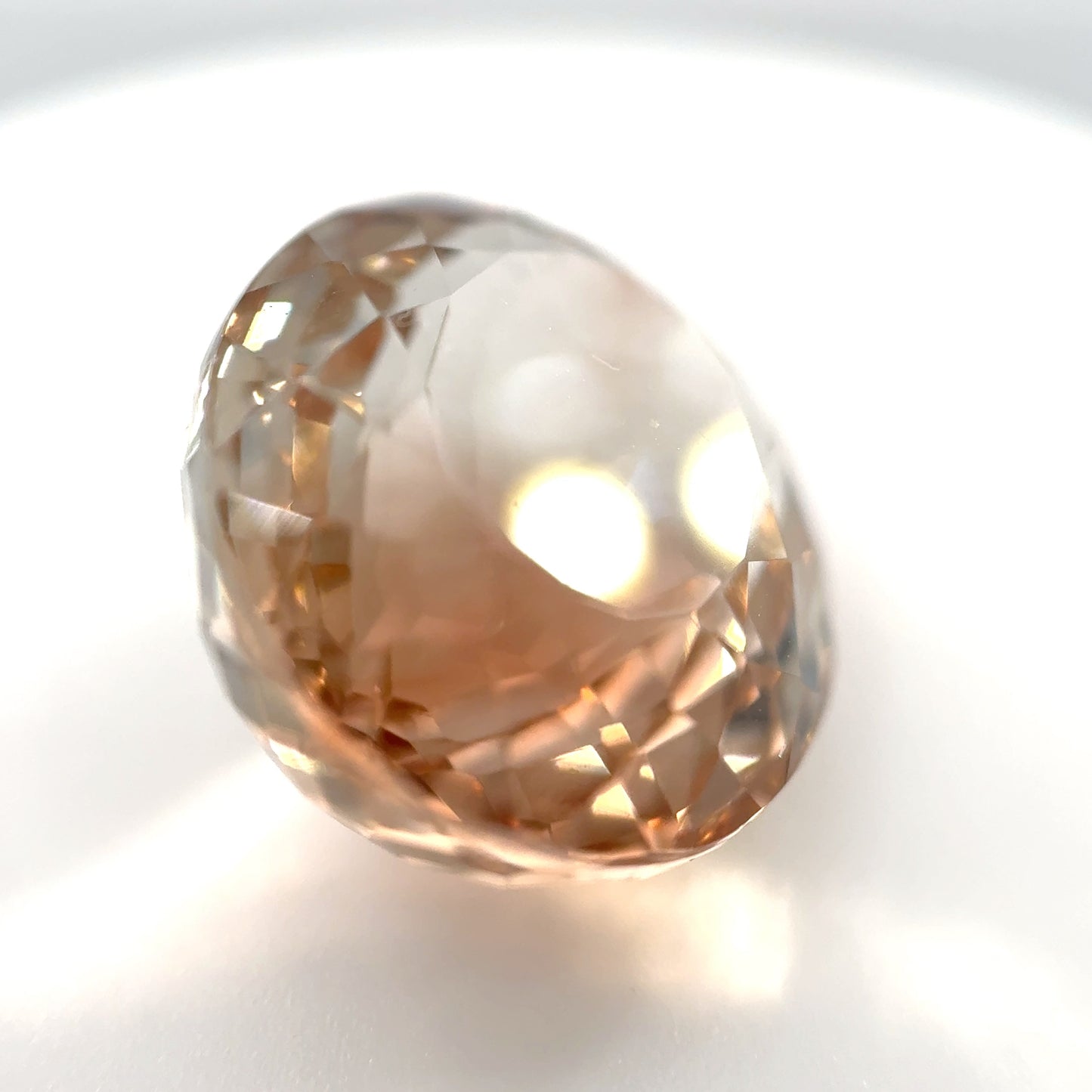 2005-TCH-99 | 13.7ct Champagne Topaz | 12.8x15.1mm