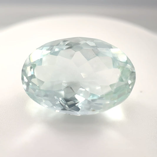 Earth Grown 12.8ct Green Topaz – Loose Gemstone 11.6x17.2mm