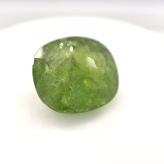 Earth Grown 9.15ct Green Paraiba Tourmaline – Loose Gemstone Cushion Cut 12.5x13.8mm