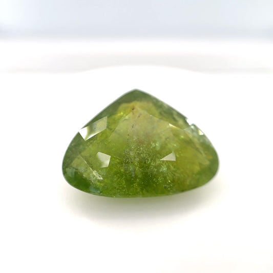 Earth Grown 11.45ct Green Paraiba Tourmaline – Loose Gemstone Pear Cut 14x18.4mm