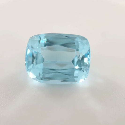 Earth Grown 3.3ct Swiss Blue Topaz – Loose Gemstone 7.5x9.5mm