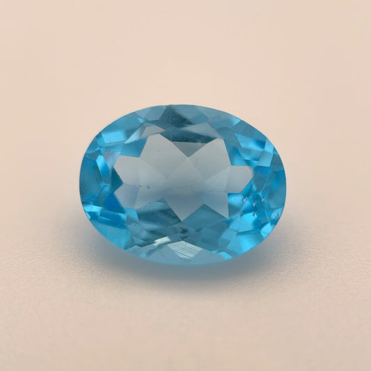 6348-TBL-5 | 2.1ct Blue Topaz | 6.8x8.6mm