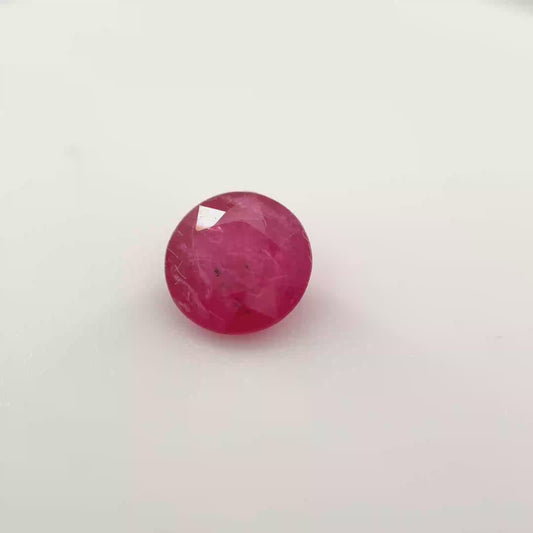 Earth Grown 0.75ct Ruby – Loose Gemstone Round Cut 5.1mm