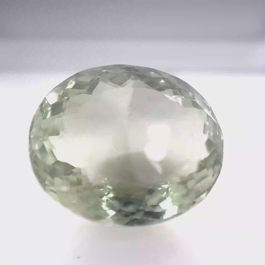 Earth Grown 31.5ct Prasiolite – Loose Gemstone 18.2x21.9mm