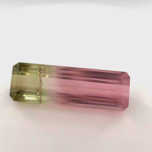 Earth Grown 3ct Multi-Color Tourmaline – Untreated Loose Gemstone 5.1x15.2mm