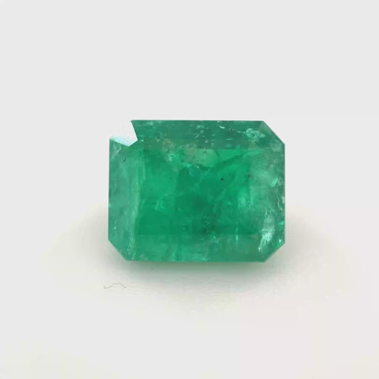 Earth Grown 1.8ct Emerald – Unheated Loose Gemstone 6.5x8mm