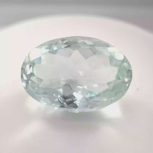 Earth Grown 12.8ct Green Topaz – Loose Gemstone 11.6x17.2mm