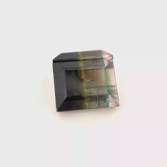 Earth Grown 4ct Multi-Color Tourmaline – Untreated Loose Gemstone 6.5x8.3mm